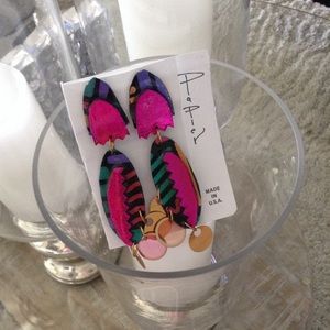 MARDI GRAS Ribbon retro handmade pink